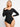 Shapewear naadloze modale henley bodysuit met lange mouwen